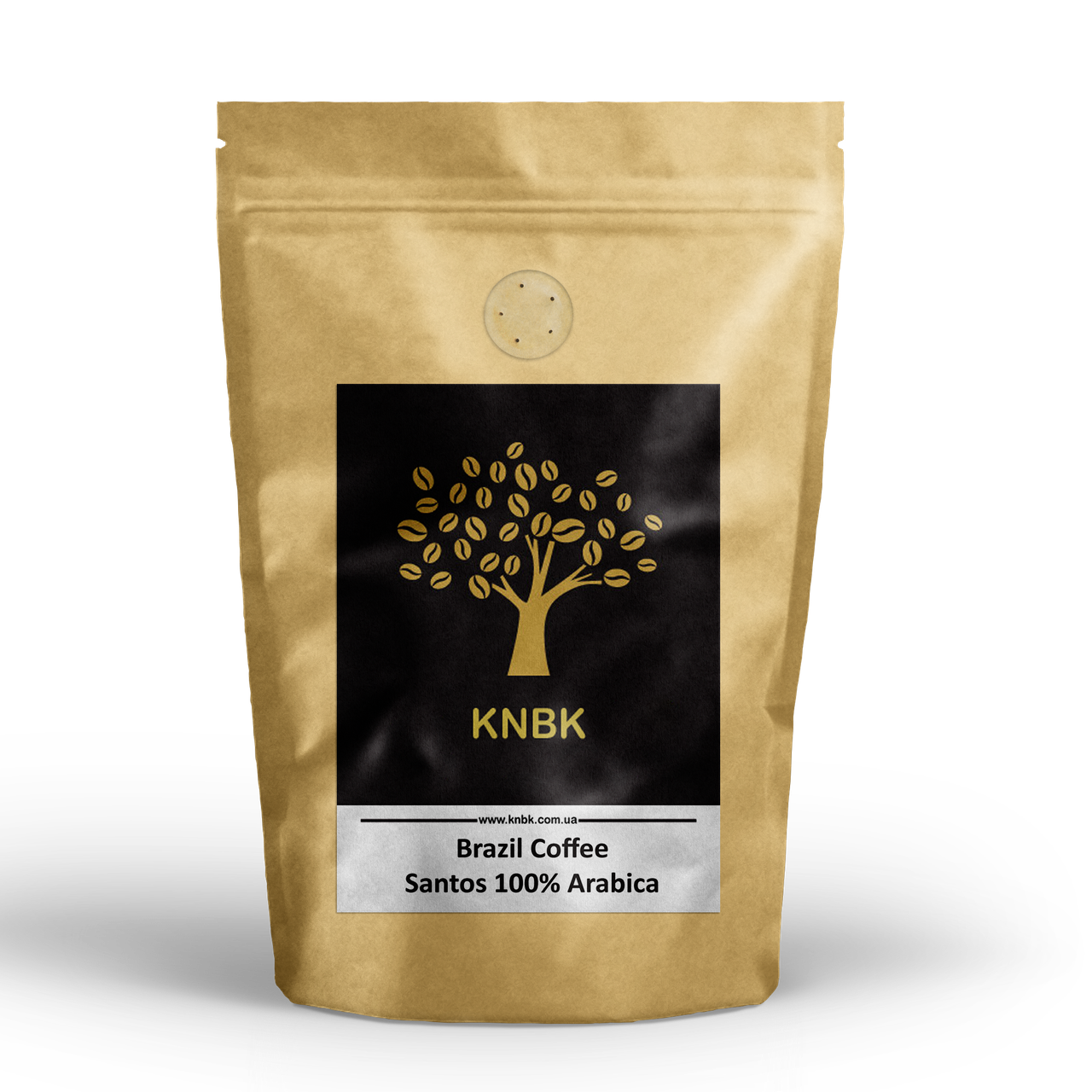 Арабіка Бразилія Сантос (Arabica Brazil Santos) 500 г. Свіжобсмажена кава