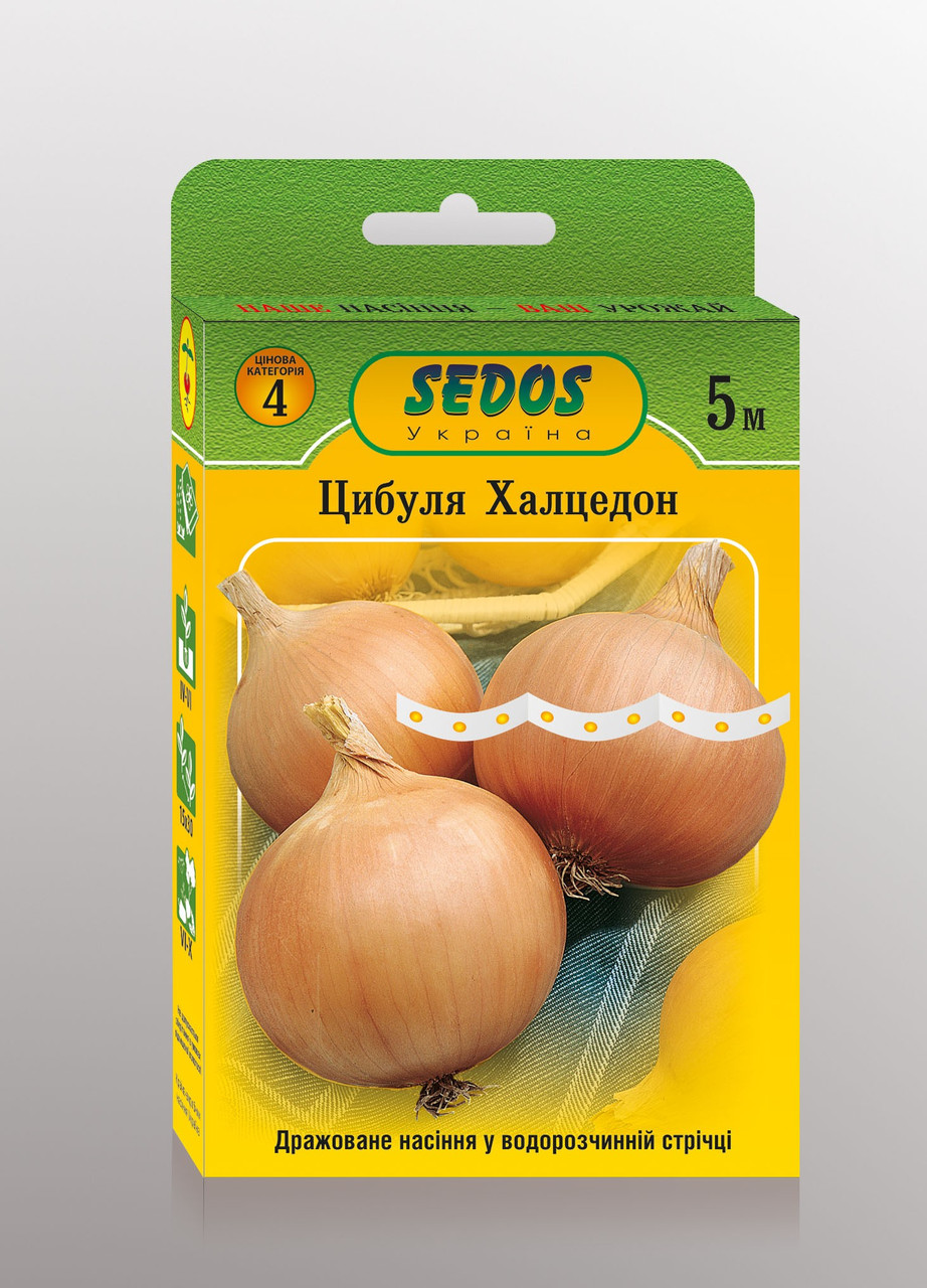 Семена на ленте лук Халцедон 5м ТМ SEDOS - фото 1 - id-p594241473