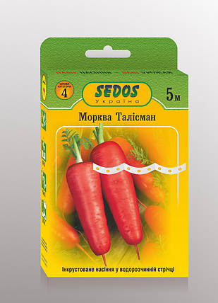 Насіння на стрічці морква Талісман 5м ТМ SEDOS, фото 2
