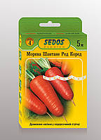 Семена на ленте морковь Шантане Ред Коред 5м ТМ SEDOS