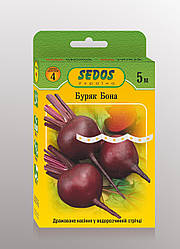 Насіння на стрічці буряк Бона 5м ТМ SEDOS