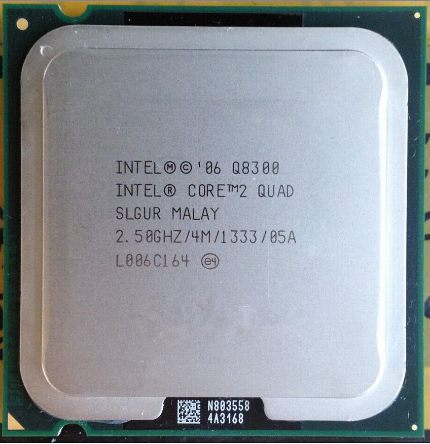 ДУЖЕ ПОТУЖНИЙ процесор на 4 ЯДРА s 775 - INTEL Core2 Quad Q8300 4 по 2.50 Ghz s775