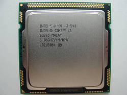ПОТУЖНИЙ Процесор для ПК Intel Core i3-540, s1156, 3.06 GHz, 2ядра, 4M, 1333MHz, 73W (BX80616I3540)