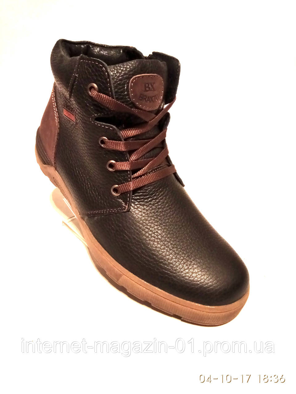 Зимові чоловічі черевики замша Braxton новий, фото 1