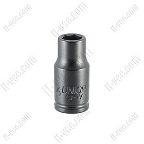 Головка торцева шестигранна 6 мм 188/2 6р-1/4" UNIOR