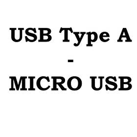 USB Type A - Micro USB