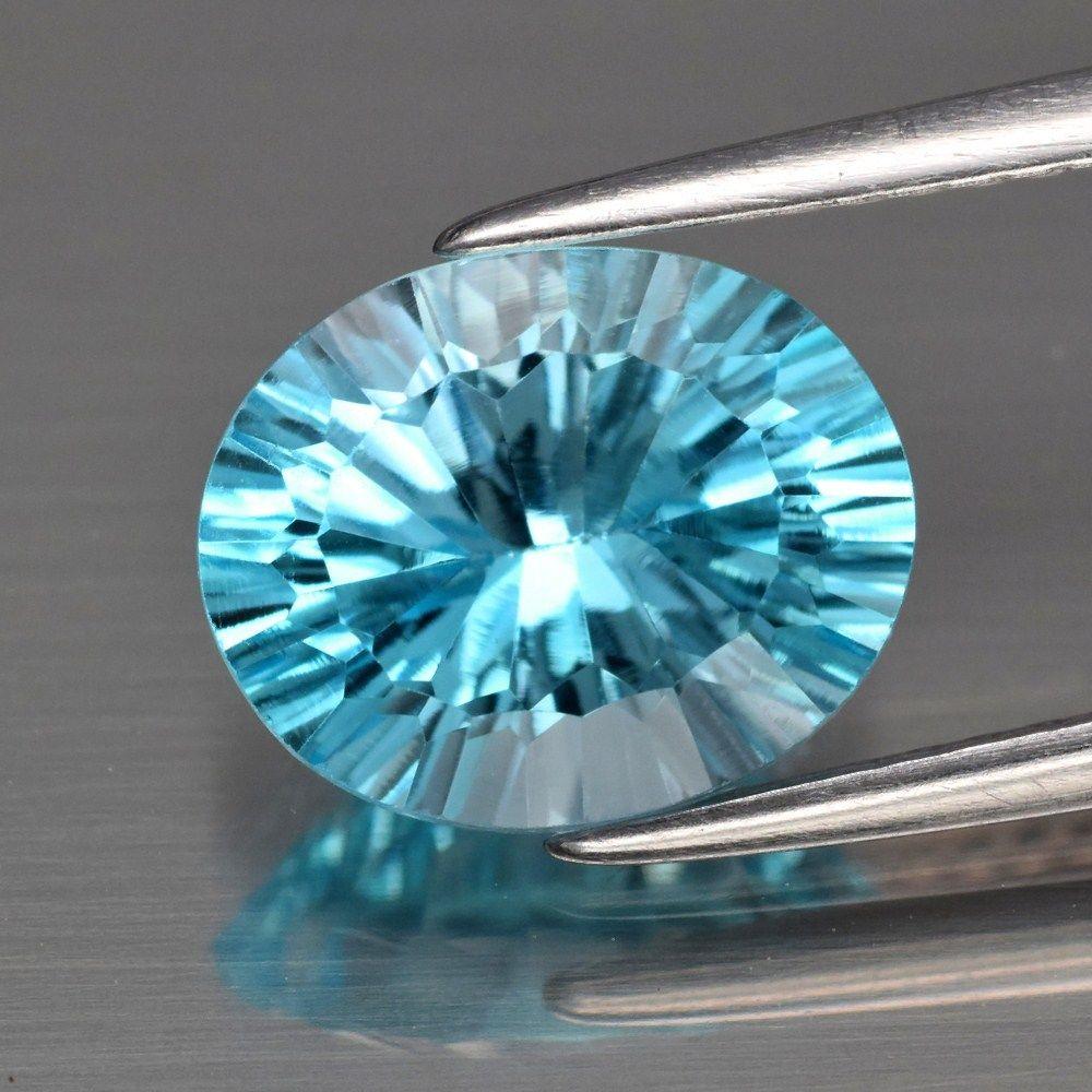 Натуральний топаз блакитний 2.78 ct 9.6x7.8mm