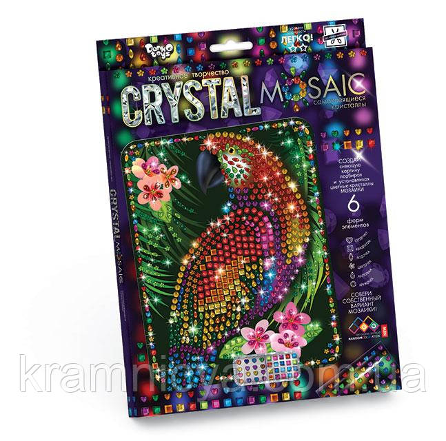 Кристальная мозаика Попугай (CRM-01-10), детская серия - фото 1 - id-p594396183