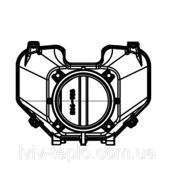 Корпус димоходу VIADRUS U22, фото 1