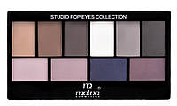 Набор теней для век Malva Cosmetics Eye Shadow Set Secret World (М-460-5) № 05