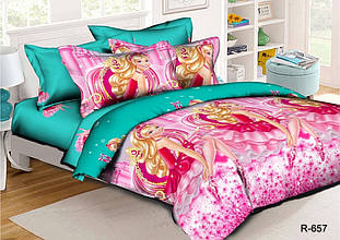 Дитяча постільна білизна БАРБІ Moon Love ранфорс 251615 (Дитячий) Підлітковий