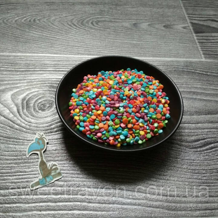 Кондитерська посипка цукрові Конфетті - 50 грам, фото 1