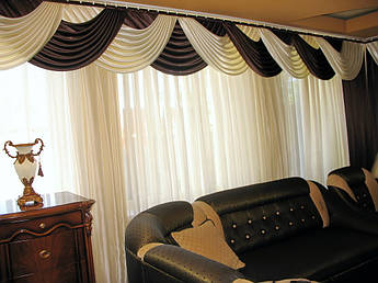 Ламбрекен 4 м на довгий карниз