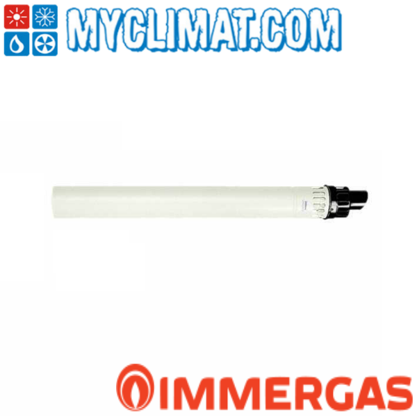 Коаксіальна труба 60/100 конденс. Immergas