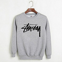 Світшот сірий STUSSY ( Стасси )
