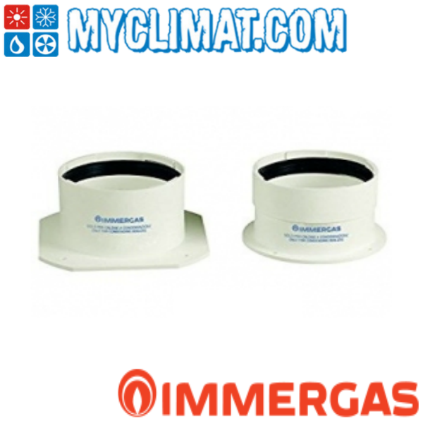 Комплект прямих фланців D=80 мм для конденсаційного котла Immergas 3.012087