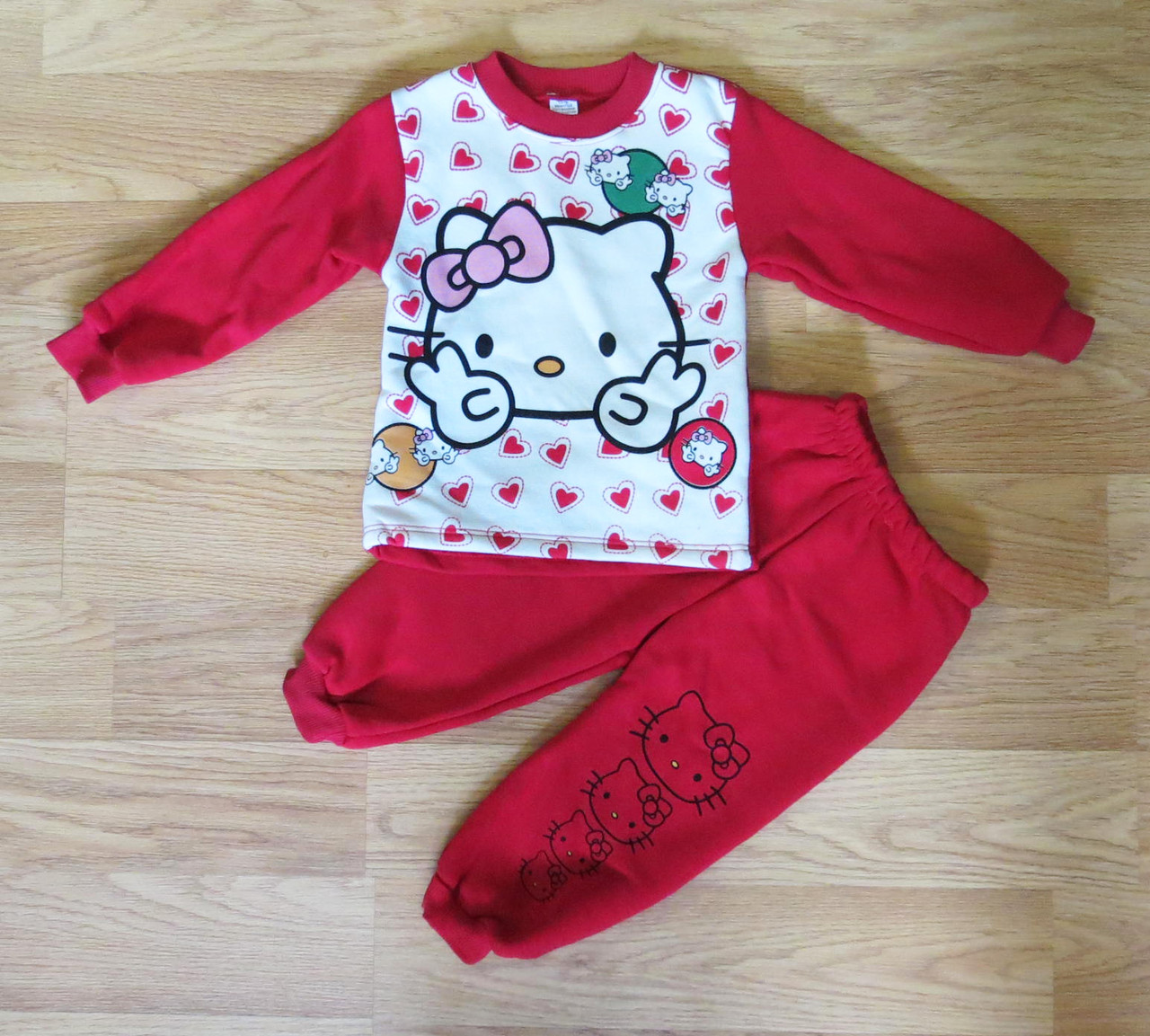 Костюм байковий для дівчинки з Hello Kitty (2 роки)