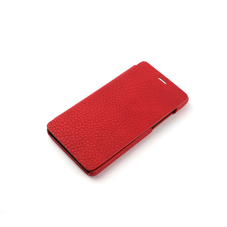 Чохол Nomi Grain Book cover BCi502 - червоний