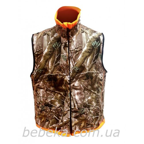 Жилет мисливський  Norfin Huntinh REVERSABLE VEST passion/orange (двосторонній) 72400 S