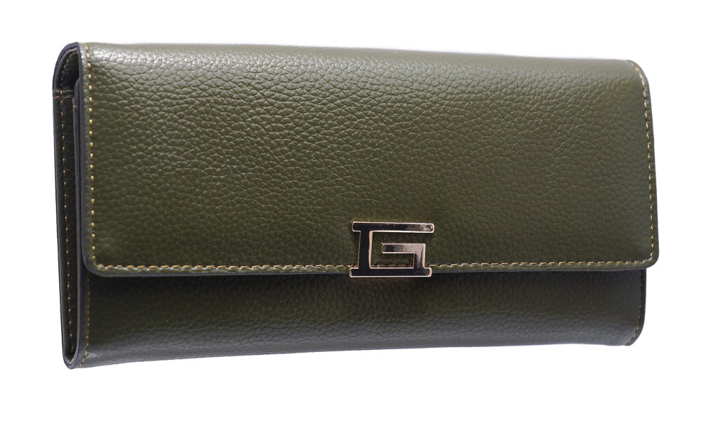 Жіночий стильний гаманець C5708 green