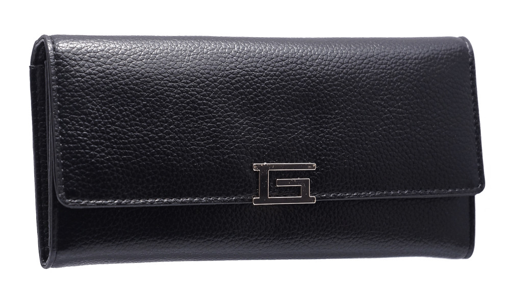 Жіночий стильний гаманець C5708 black, фото 1