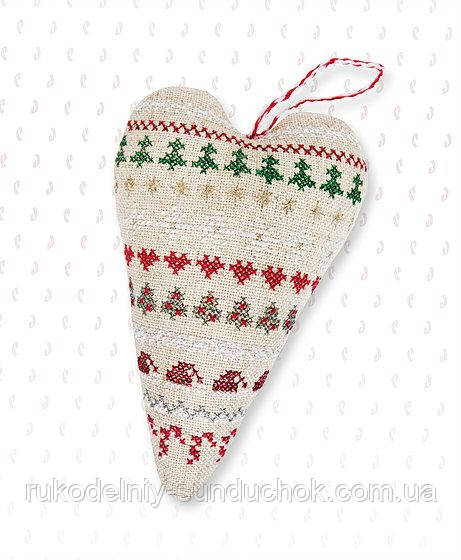 Набір для вишивки хрестом Luca-S ялинкова іграшка - JK005, фото 1