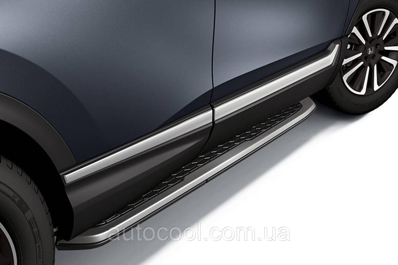 Модельні бічні пороги Honda CR-V 2017+ г.в., фото 1