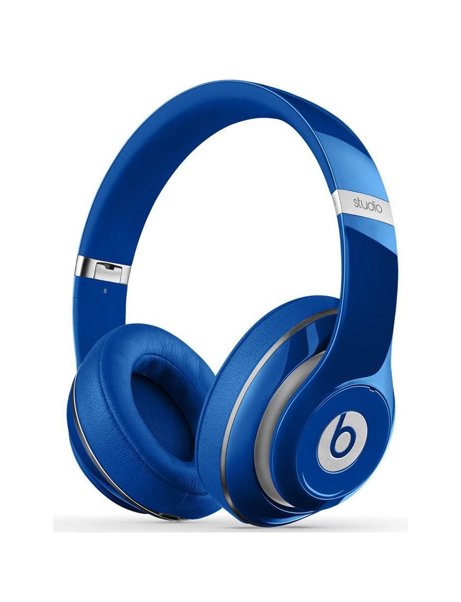 Навушники Beats Studio 2 Blue з мікрофоном і адаптивним шумозаглушенням (ANC)
