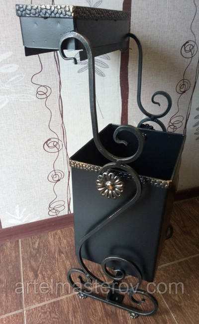Кована урна "Узор" 25 л.