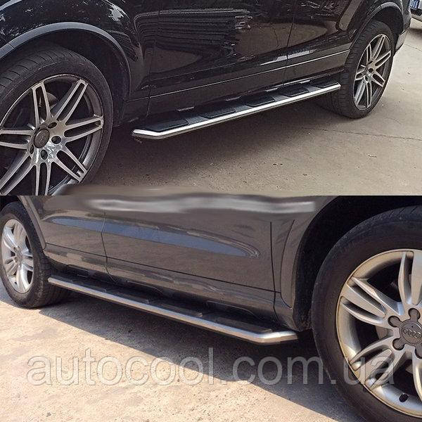 Модельні бічні пороги Audi Q3 2011+ г.в. Аудіок'ю3, фото 1