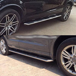 Модельні бічні пороги Audi Q3 2011+ г.в. Аудіок'ю3