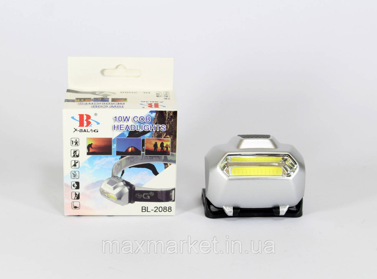 Ліхтарик на голову BL 2088 COB