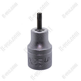 Головка торцева зі вставкою TORX, TX25 192/2TX-1/2" UNIOR