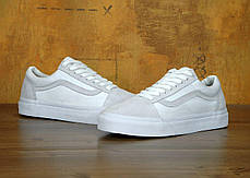 Чоловічі кеди Vans Old Skool Pro Skate Colab White . ТОП Репліка ААА класу., фото 3