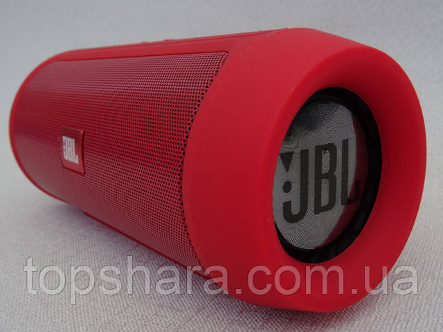 Колонка портативная беспроводная Bluetooth JBL Charge 2+ водонепроницаемая цвет красный, серый, синий