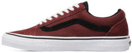Чоловічі кеди Vans Old Skool Bordo Black Low White . ТОП Репліка ААА класу., фото 2