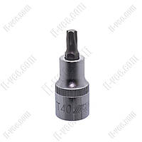 Головка торцевая со вставкой TORX, T40 1/2" JTC