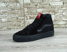 Чоловічі кеди Vans Old Skool High Top All Black, чоловічі кеди, ванс, фото 2