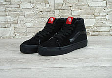 Чоловічі кеди Vans Old Skool High Top All Black, чоловічі кеди, ванс, фото 3