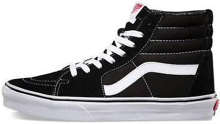 Жіночі кеди Vans Old Skool High Top BW, чоловічі кеди, ванс. ТОП Репліка ААА класу., фото 2