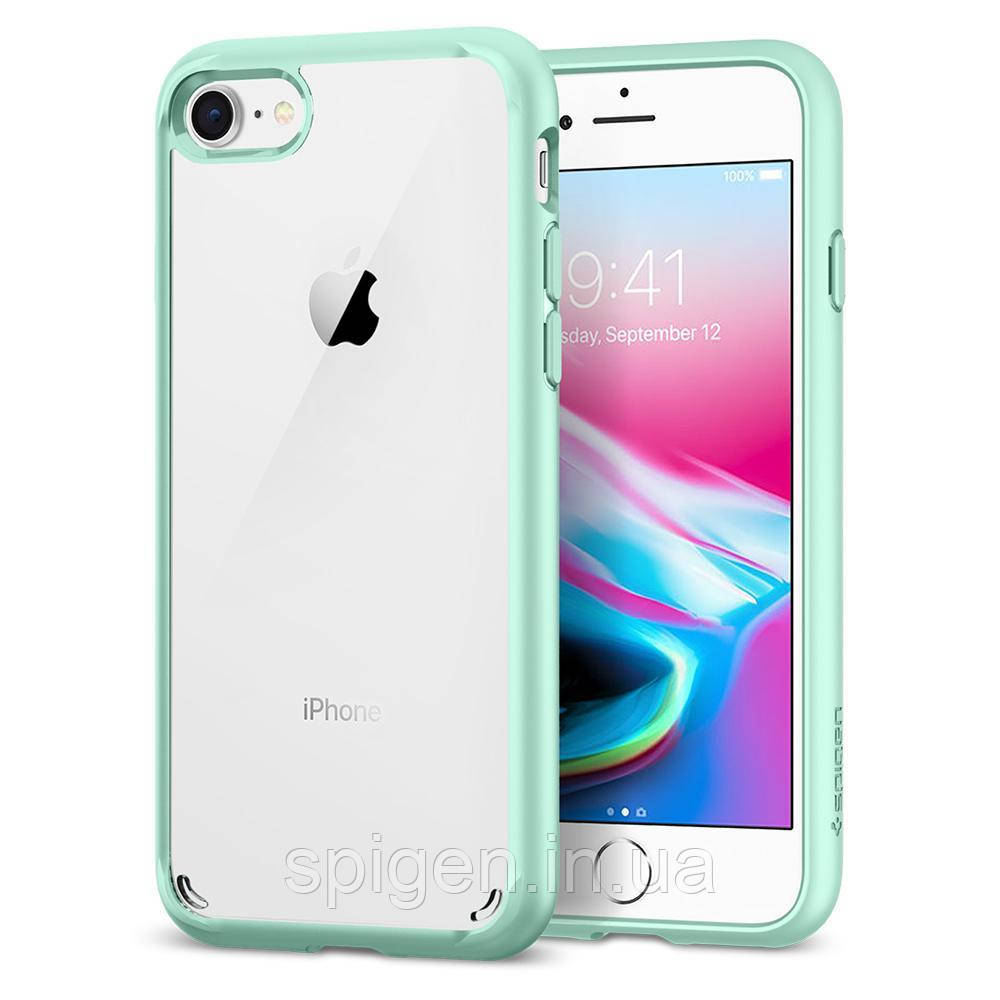Чохол Spigen для iPhone 8 Hybrid Ultra 2, Mint