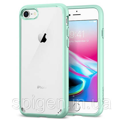 Чохол Spigen для iPhone 8 Hybrid Ultra 2, Mint, фото 1