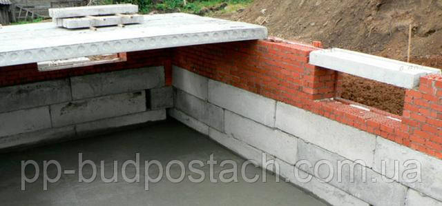 Блоки фундаментні бетонні ФБС