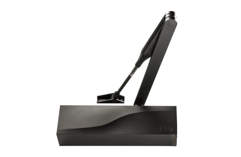 Доводчик дверний Iseo IS 60 до 100кг black (чорний) Італія