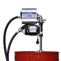 Насос з лічильником для заправки дизельного палива для бочки DRUM TECH, 220В, 70 л/хв