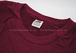 Реглан чоловічий бордовий светр легкий Lightweight raglan sweat Fruit of the Loom,2XL, фото 3