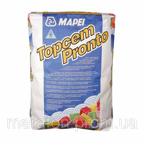 Mapei Topcem Pronto 25 кг Склад для швидковисихаючих стяжок