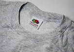 Реглан чоловічий сірий светр легкий Lightweight raglan sweat Fruit of the Loom,2XL, фото 2