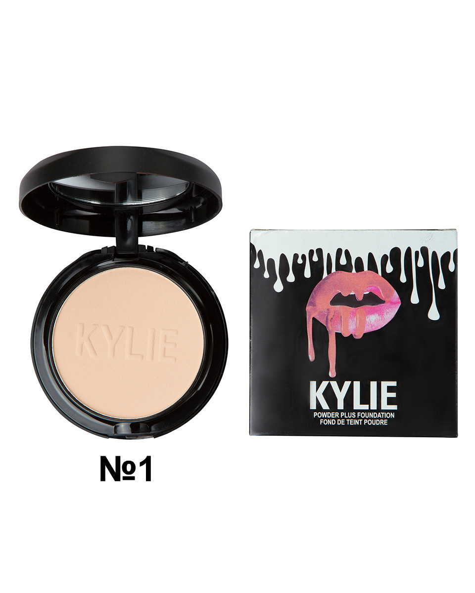 022| Пудра для обличчя Kylie ( Палітра А - 1,3,5 ) Чорна, фото 1