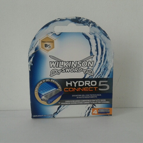 Касети для гоління Schick Wilkinson Hydro 5 connect (Гідро 5 конект перехідник для фюжен жилет) 4 шт., фото 1
